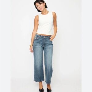 Oliver Logan Addington Split Hem Crop Women's Jeans, Size 29